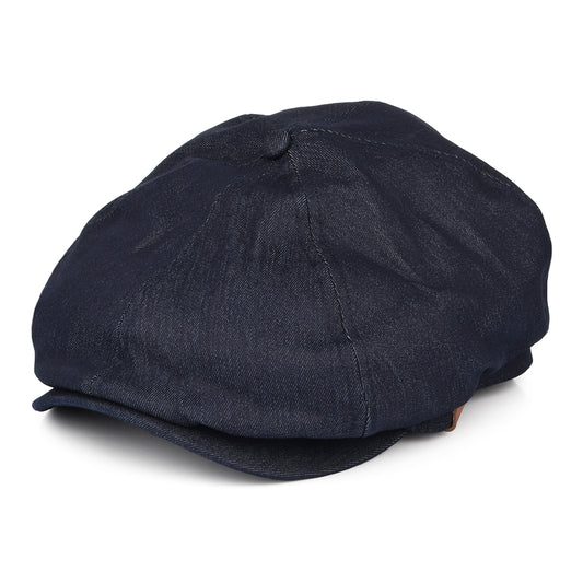 Gorra Newsboy Jamaica de algodón de Barts - Vaquero