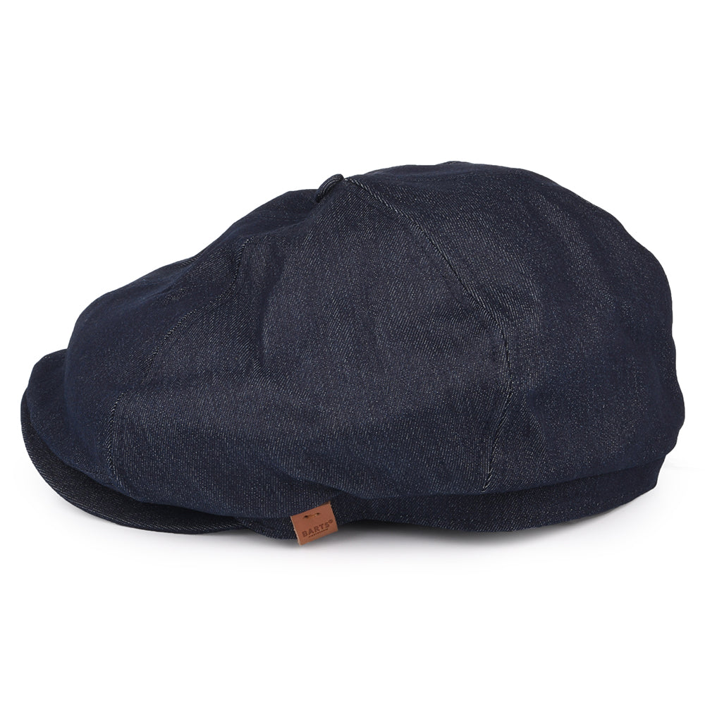 Gorra Newsboy Jamaica de algodón de Barts - Vaquero