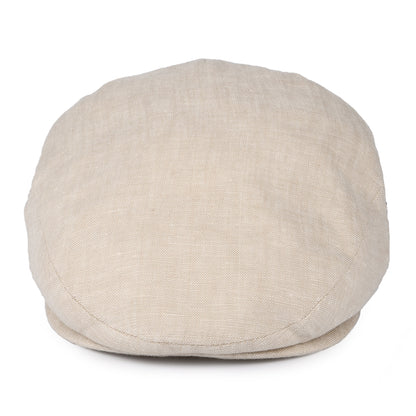Gorra plana de lino de City Sport - Natural