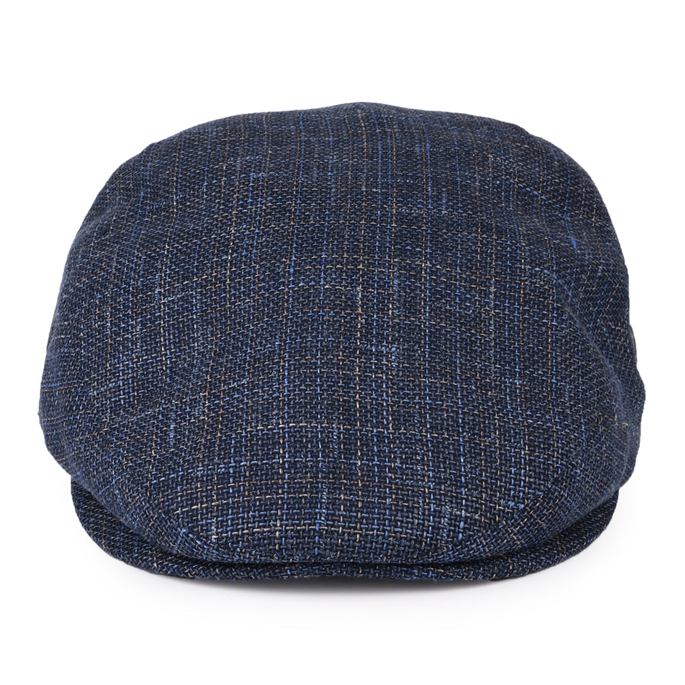 Gorra plana de lino-algodón de City Sport - Azul Marino