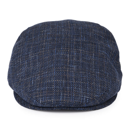 Gorra plana de lino-algodón de City Sport - Azul Marino