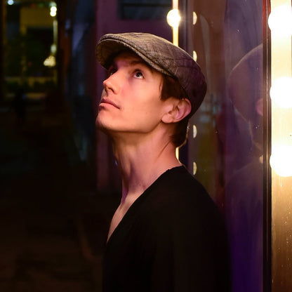 Gorra plana Burney de Bailey - Marrón
