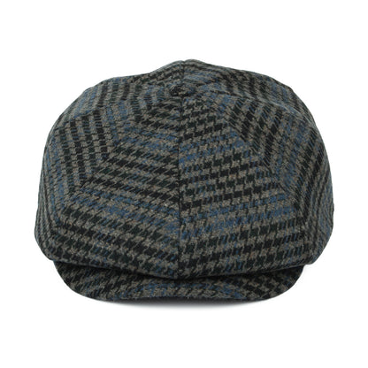 Gorra Newsboy Brood pata de gallo de Brixton - Piedra-Azul