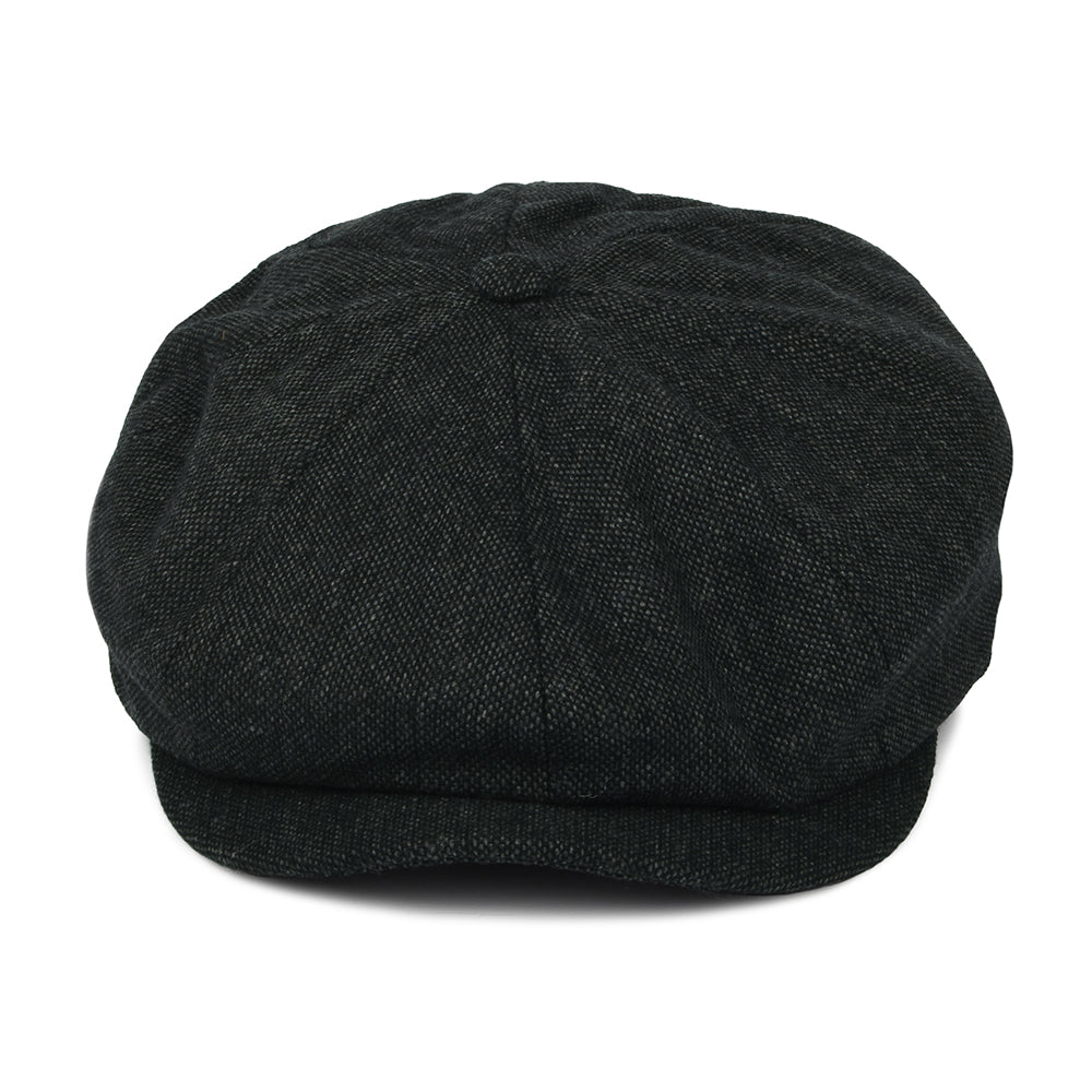 Gorra Newsboy Brood holgada de Brixton - Negro-Gris