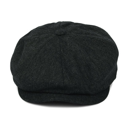 Gorra Newsboy Brood holgada de Brixton - Negro-Gris