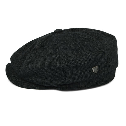 Gorra Newsboy Brood holgada de Brixton - Negro-Gris