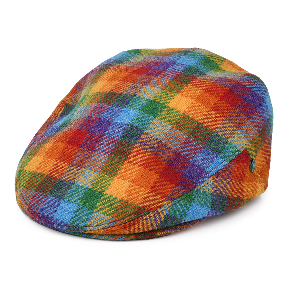 Gorra plana Pride de HARRIS TWEED de City Sport - Arco Iris
