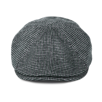 Gorra Newsboy Finnegan de mezcla de lana pata de gallo de Bailey - Negro-Multi