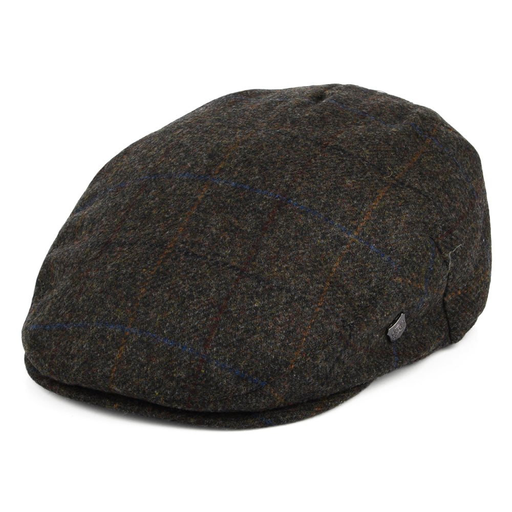 Gorra plana Cambridge de Moons a cuadros de Failsworth - Antracita-Multi