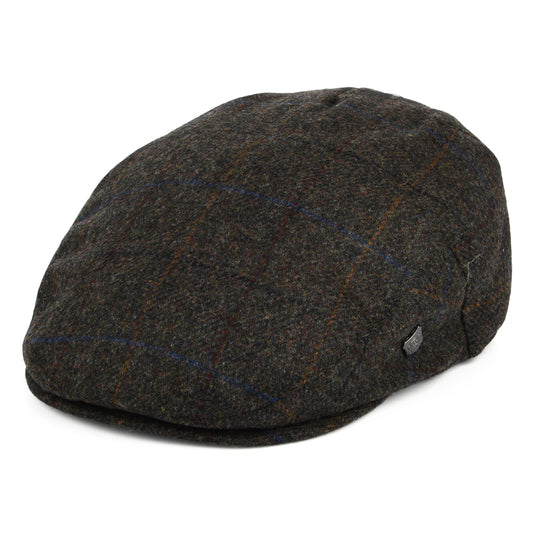 Gorra plana Cambridge de Moons a cuadros de Failsworth - Antracita-Multi