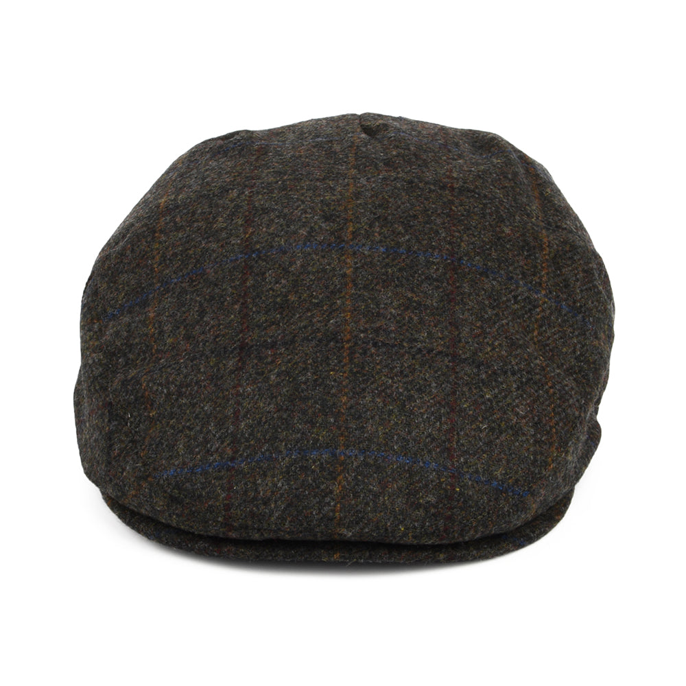Gorra plana Cambridge de Moons a cuadros de Failsworth - Antracita-Multi