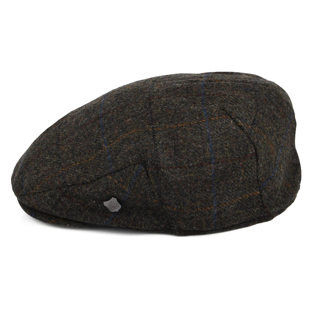 Gorra plana Cambridge de Moons a cuadros de Failsworth - Antracita-Multi