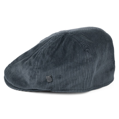 Gorra Newsboy Hudson de pana de pana de Failsworth - Pizarra