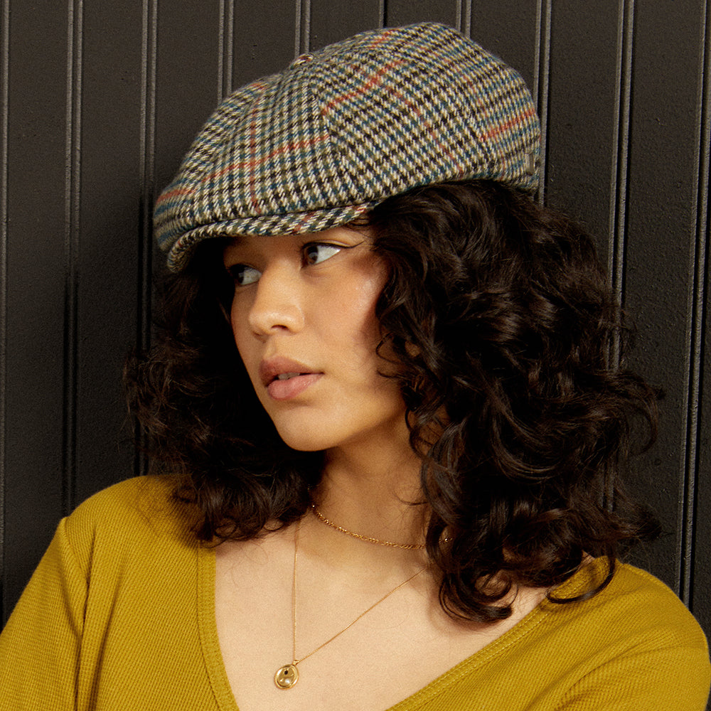 Gorra Newsboy Brood holgada pata de gallo de Brixton - Multicolor