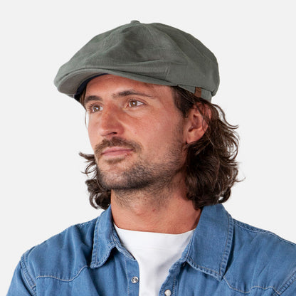 Gorra Newsboy Jamaica de Barts - Verde Militar