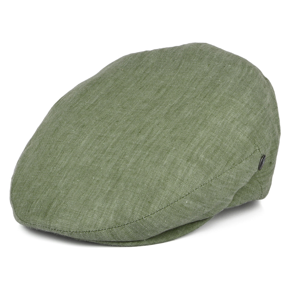 Gorra plana de lino de City Sport - Salvia
