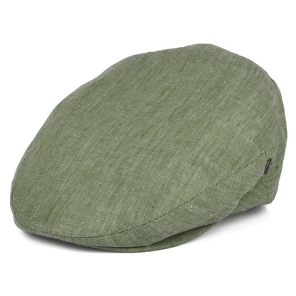 Gorra plana de lino de City Sport - Salvia