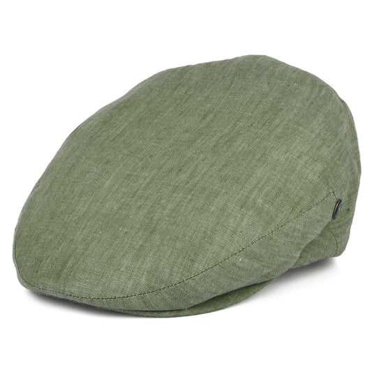 Gorra plana de lino de City Sport - Salvia