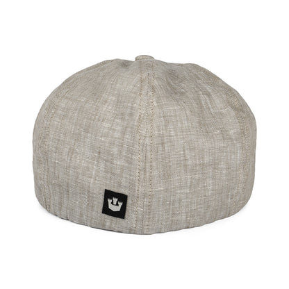 Gorra plana Will Kimmel de lino de Goorin - Marrón Claro
