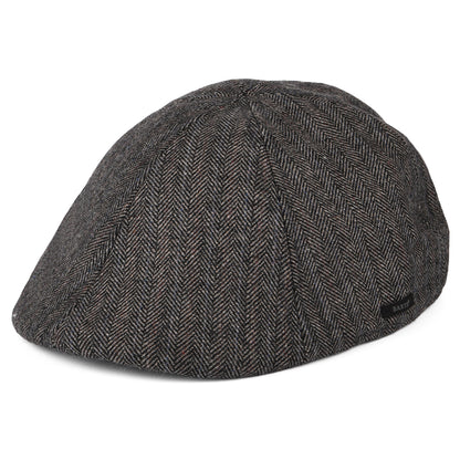 Gorra plana Mr. Mitchell Ornitorrinco diseño de espiga de Barts - Gris Oscuro