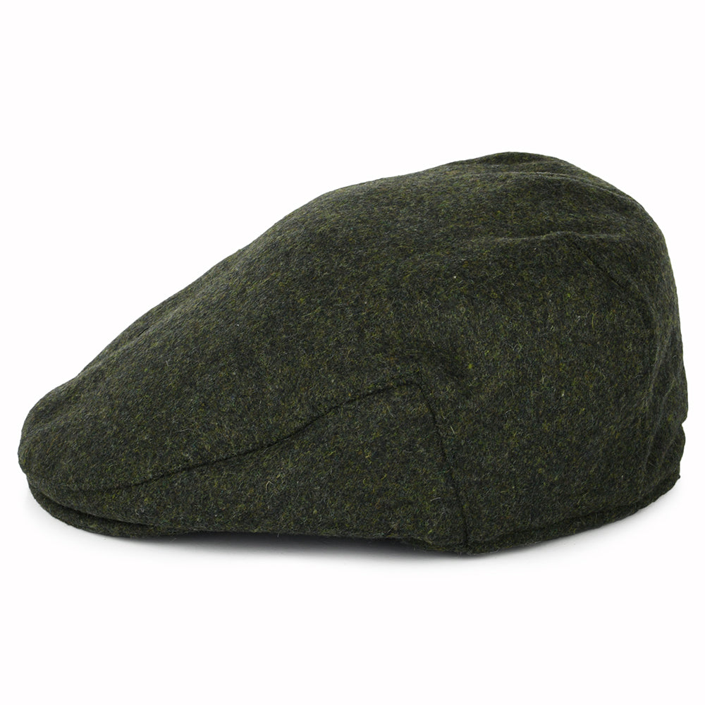 Gorra plana de melton de Failsworth - Loden