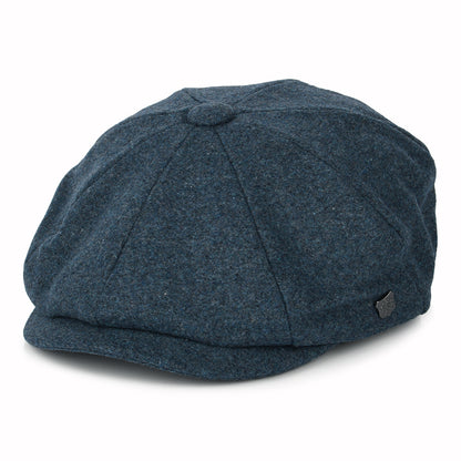 Gorra Newsboy Alfie de Melton de Failsworth - Azul