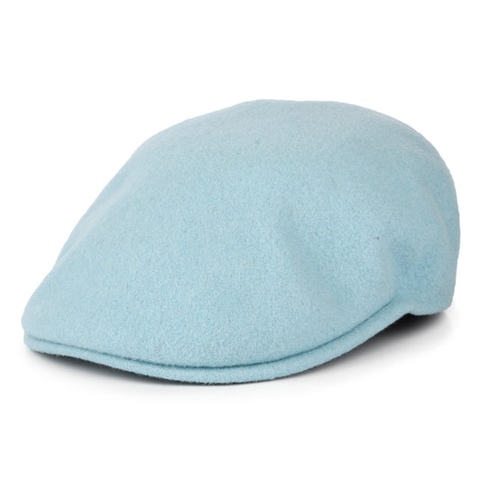 Gorra plana 504 de lana de Kangol - Azul Ártico