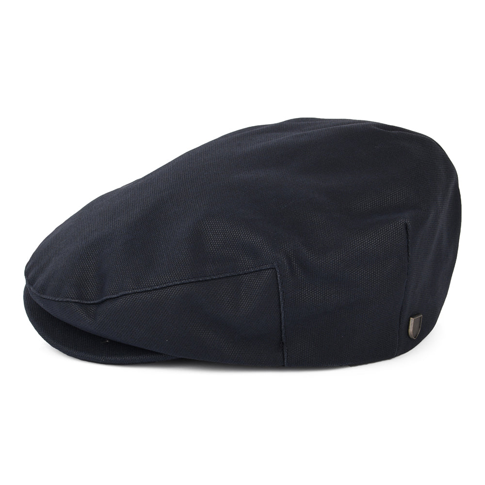 Gorra plana Hooligan Cera de Brixton - Azul Marino Lavado