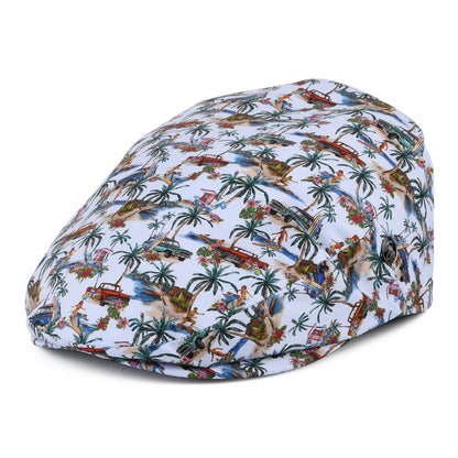 Gorra plana Surfs Up de algodón de City Sport - Multicolor