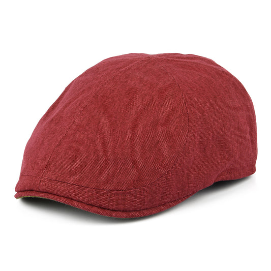 Gorra plana Porto Ornitorrinco de algodón de Failsworth - Rojo-Verde