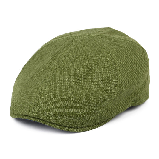 Gorra plana Porto Ornitorrinco de algodón de Failsworth - Verde-Verde Azulado