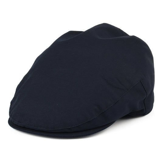Gorra plana Balmoral de algodón de Christys - Azul Marino
