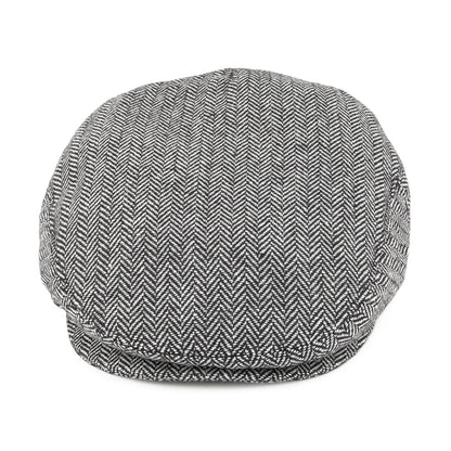 Gorra plana diseño de espiga de Jaxon & James - Gris