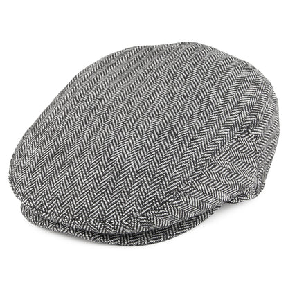 Gorra plana diseño de espiga de Jaxon & James - Gris
