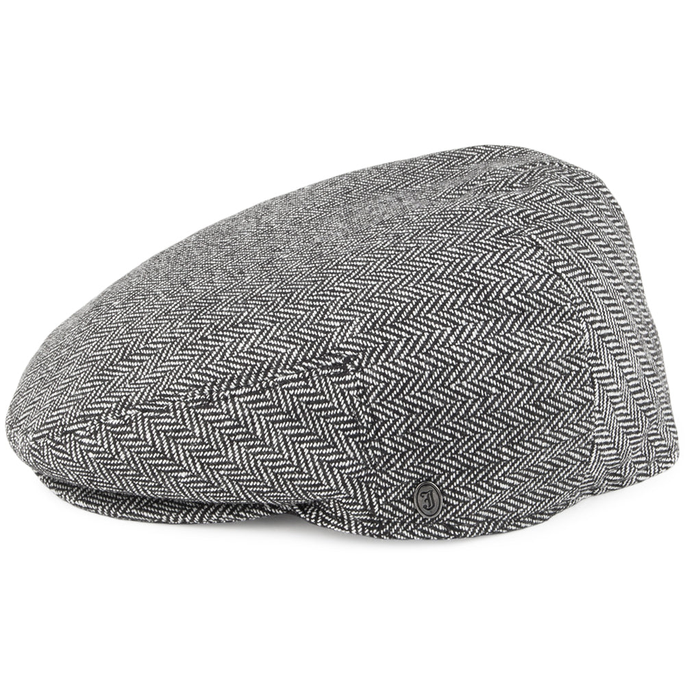 Gorra plana diseño de espiga de Jaxon & James - Gris