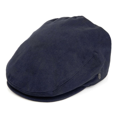 Gorra plana de algodón de Jaxon & James - Azul Marino