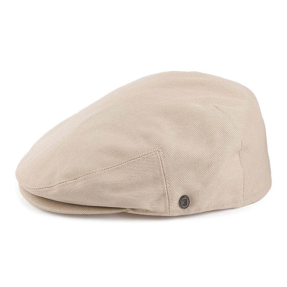 Gorra plana de algodón de Jaxon & James - Beige