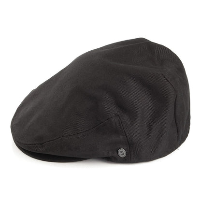 Gorra plana de algodón de Jaxon & James - Negro