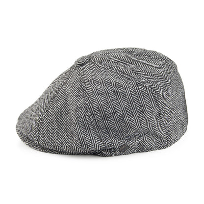 Gorra Newsboy diseño de espiga de Jaxon & James - Gris