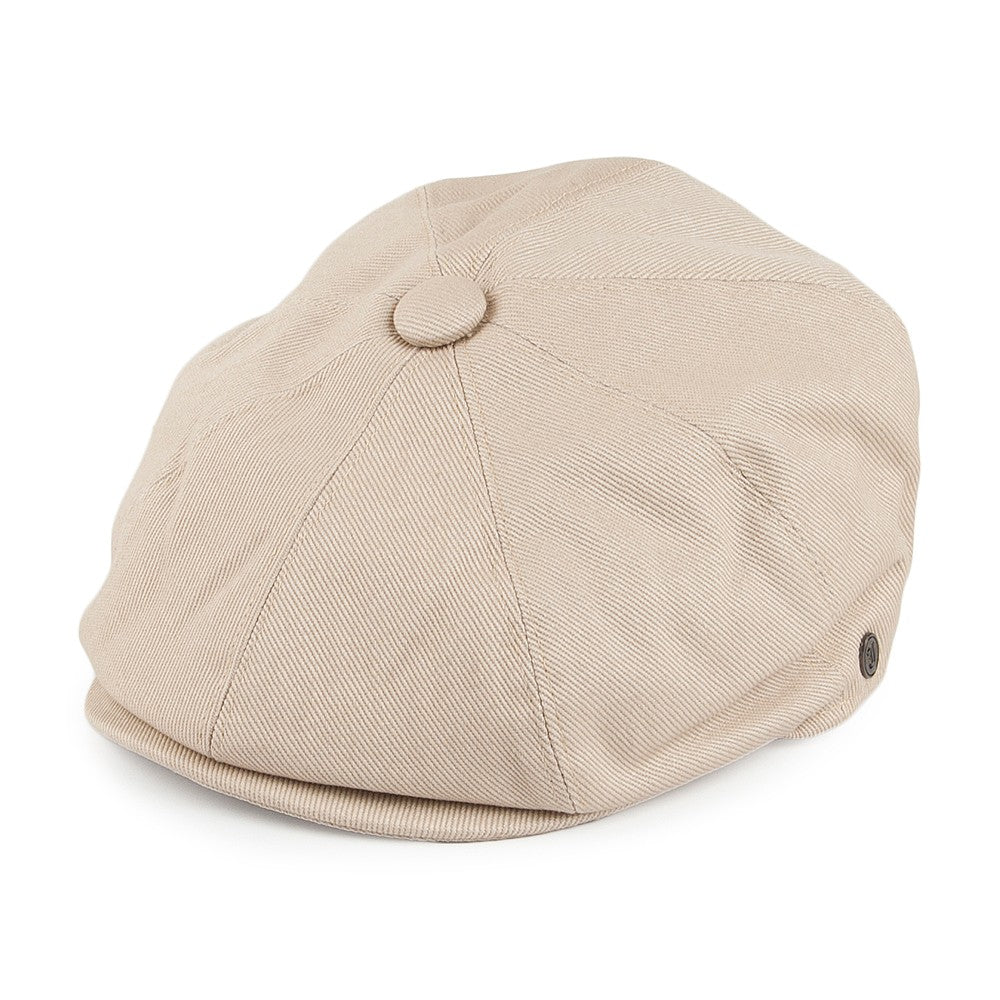 Gorra Newsboy de algodón de Jaxon & James - Beige