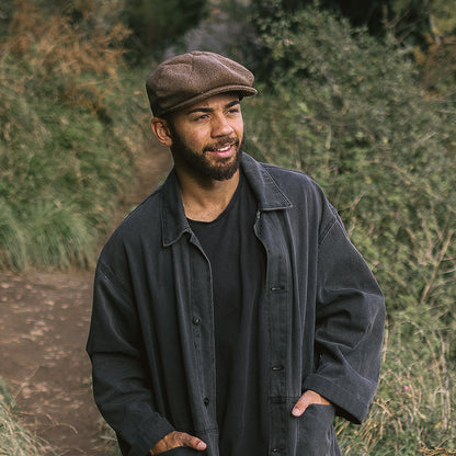Gorra Newsboy Classic de Jaxon & James - Marrón