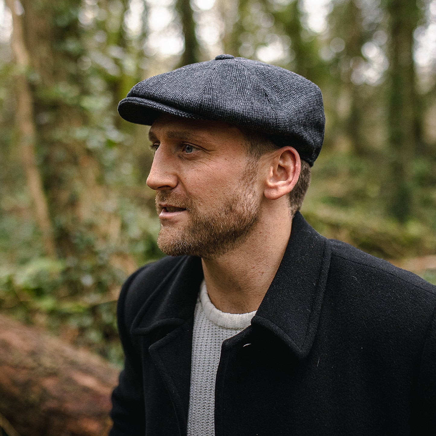 Gorra Newsboy Union de Jaxon & James - Antracita