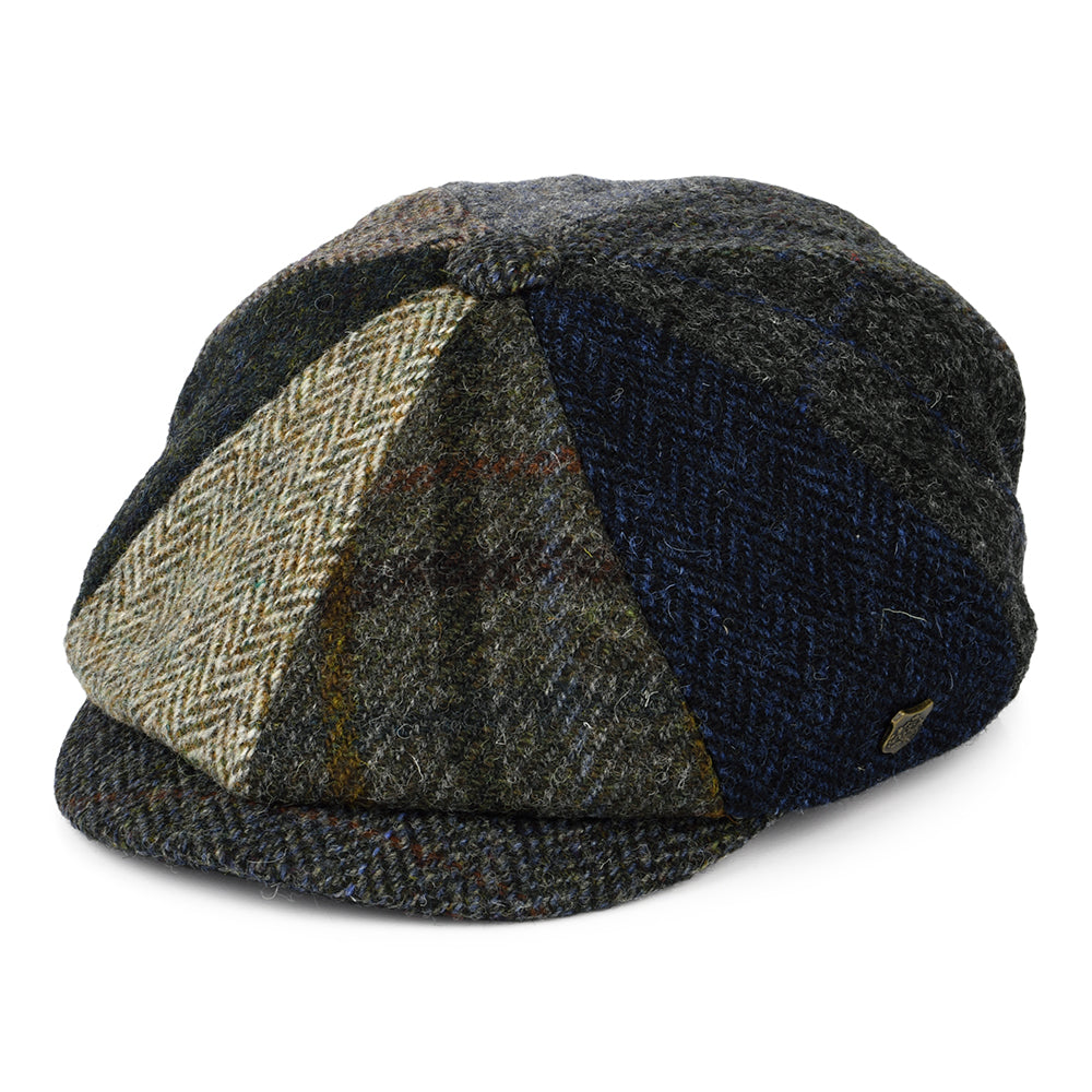 Gorra Newsboy Classic Lewis de HARRIS TWEED de Failsworth - Multicolor