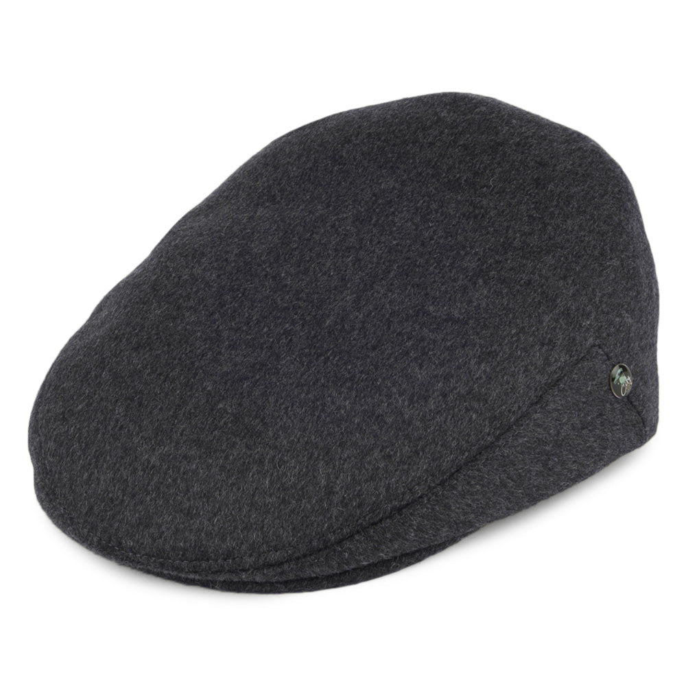 Gorra plana de lana Loden de City Sport - Gris