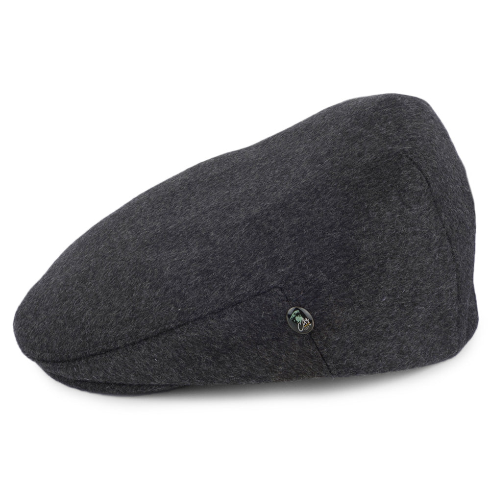 Gorra plana de lana Loden de City Sport - Gris