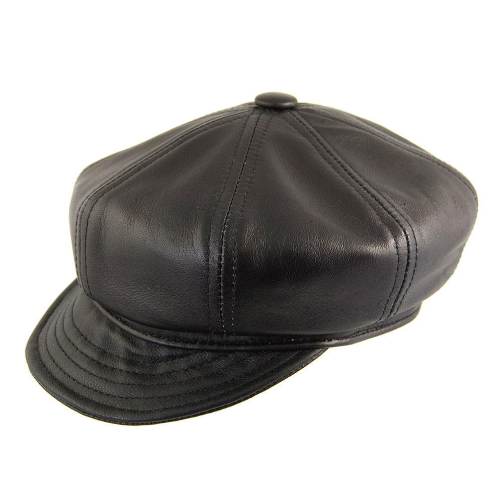 Gorra Spitfire de piel de cordero de New York Hat Co.