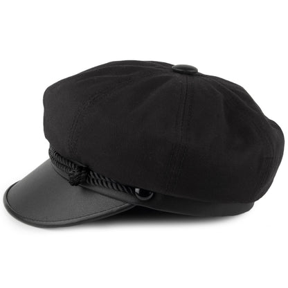 Gorra Canvas Brando de New York Hat Company - Negro