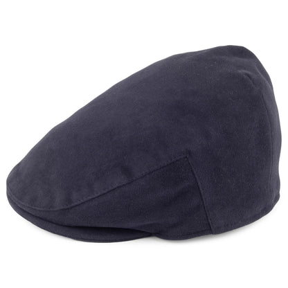 Gorra plana de tela suave de algodón de Christys Hats - Azul Marino