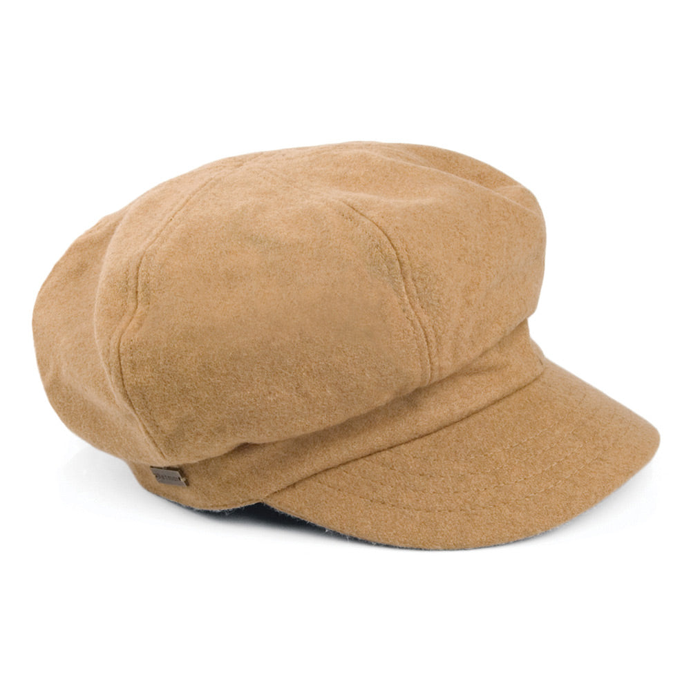 Gorra Newsboy Boy Meets Girl de Betmar - Camel