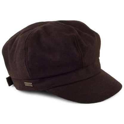 Gorra Newsboy Boy Meets Girl de Betmar - Chocolate